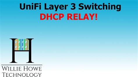 dhcp relay unifi